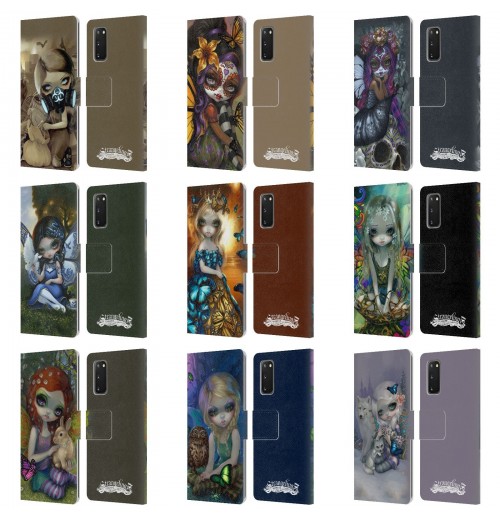 OFFICIAL STRANGELING FAIRY ART LEATHER BOOK WALLET CASE FOR SAMSUNG PHONES 1