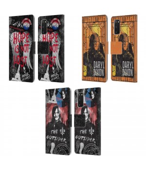 THE WALKING DEAD: DARYL DIXON GRAPHICS LEATHER BOOK CASE FOR SAMSUNG PHONES 1
