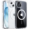 FNTCASE for iPhone 15 Case Clear: 15/14/13 6. 1 inch, A-Clear
