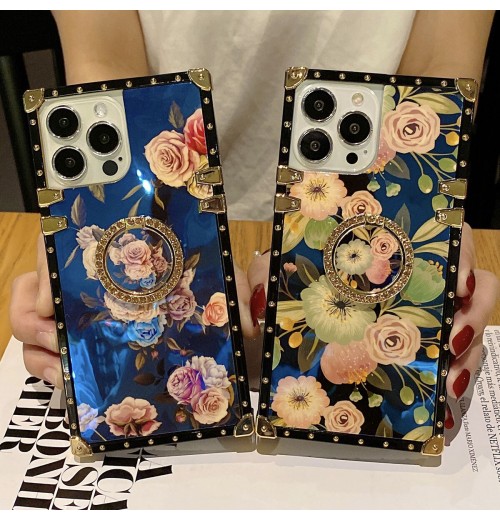 Ring Flower Phone Case For Motorola G Stylus One 5G G 5G 2024 G Power G Play
