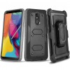 LG Stylo 6/5/4/3/2 Plus Belt Clip Stand Holster Phone Case Cover SCREEN PROTECTR