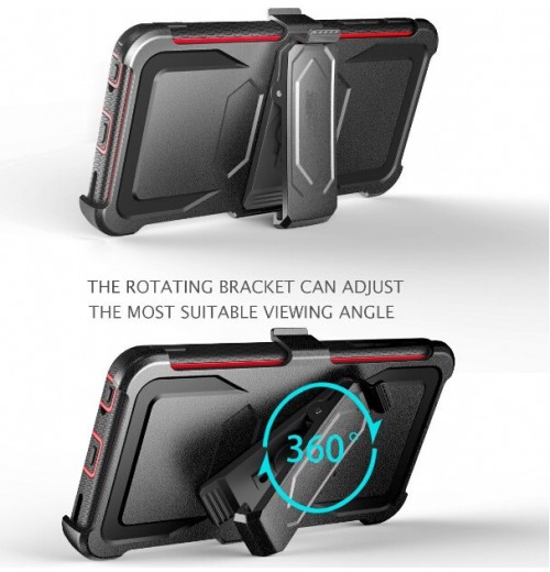 LG Stylo 6/5/4/3/2 Plus Belt Clip Stand Holster Phone Case Cover SCREEN PROTECTR