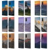 OFFICIAL PATRIK LOVRIN MAGICAL SUNSETS LEATHER BOOK CASE FOR SAMSUNG PHONES 1