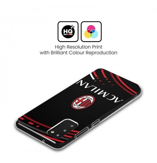 OFFICIAL AC MILAN CREST PATTERNS SOFT GEL CASE FOR SAMSUNG PHONES 2