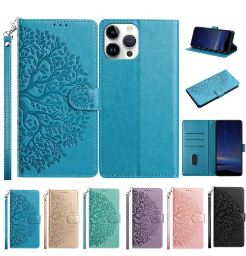 Flip Lifetree Wallet Phone Case for Samsung A54 A16 A15 A56 A37 A57 A26 A17 A24