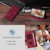 Leather Feather Wallet Phone Case for Motorola E13 G84 G67 G77 E20 Edge 50 60 40