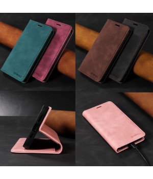 Magnetic Leather Flip Wallet Phone Case for OPPO Reno 10 A78 A38 A58 A1 Realme