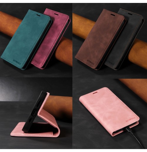 Magnetic Leather Flip Wallet Phone Case for OPPO Reno 10 A78 A38 A58 A1 Realme