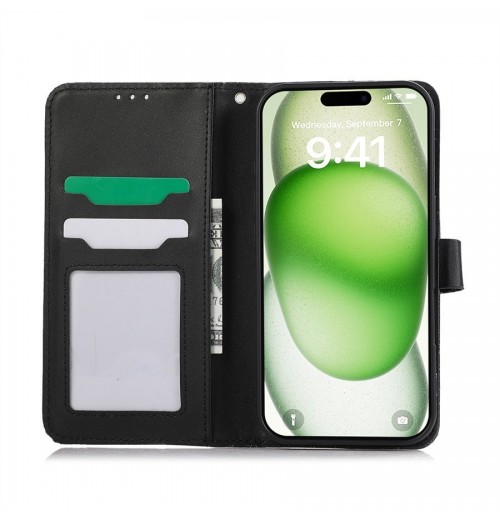 Glitter Diamond Love Card Wallet Phone Case For iPhone 17 Air 16 15 14 Pro Max