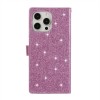 Glitter Diamond Love Card Wallet Phone Case For iPhone 17 Air 16 15 14 Pro Max