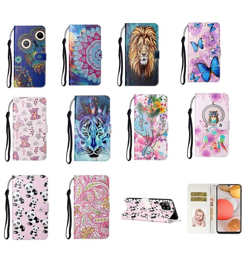 Case for Xiaomi Note 8 9 6 Pro A2 Lite 9A Patterned PU Leather Flip Wallet Cover