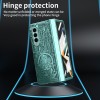 For Samsung Galaxy Z Fold7/Fold6/5/4/3 Fashion Plating Anti-Fall Phone Case+Film