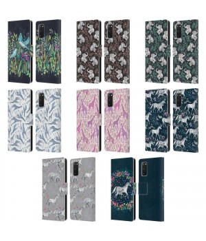 OFFICIAL MICKLYN LE FEUVRE WILDLIFE LEATHER BOOK CASE FOR SAMSUNG PHONES 1