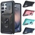 For Samsung Galaxy S26 S25 S24 S23 S22 S21 S20 FE Case Hard Ring Kickstand Cover