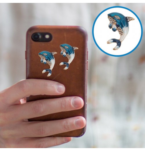 2 Pcs Funny Phone Case Phone Covers Craft Embellishments Phone Ornament