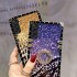 Leopard Pearl Phone Case For Samsung S9 S10 S20 S21 S22 S23 S24 S25 Z Flip 4 5 6