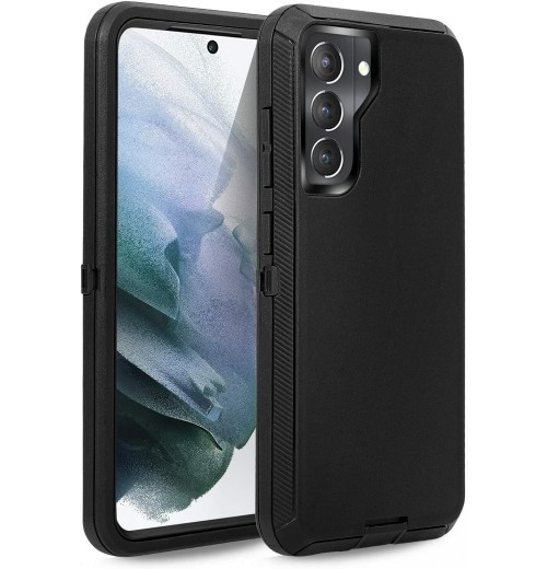 For Samsung Galaxy S21 FE 5G Case Rugged Heavy Duty Shockproof Cover + Belt Clip