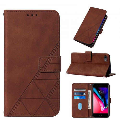 Case For Apple IPhone 7 Leather Phone Protector Multifunctional Flip Cover