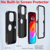For iPhone 15 Pro Max 14 13 12 11 Pro Max Case Rugged Shockproof Armor Cover