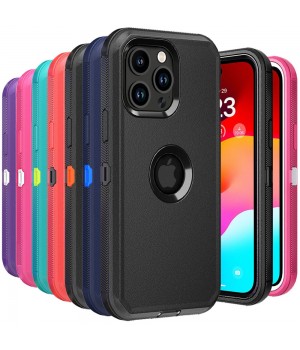 For iPhone 15 Pro Max 14 13 12 11 Pro Max Case Rugged Shockproof Armor Cover