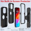 For iPhone 15 14 13 12 11 Plus Pro Max Shockproof Rugged Heavy Duty Case + Clip