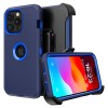 For iPhone 15 14 13 12 11 Plus Pro Max Shockproof Rugged Heavy Duty Case + Clip