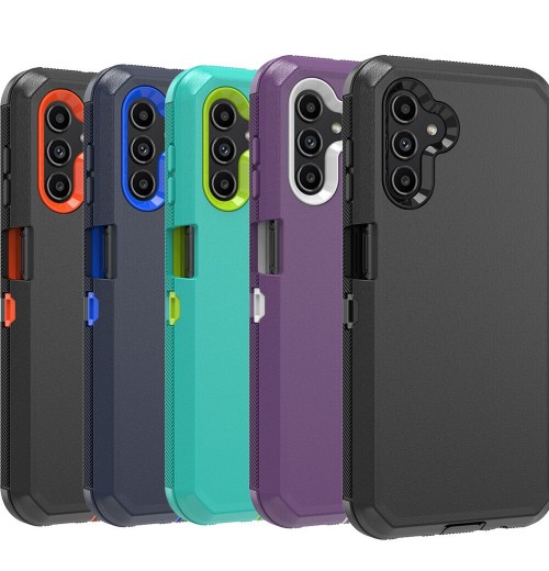 For Samsung Galaxy A15 A14 5G A54 A35 Case Phone Shockproof Cover+Clip Belt