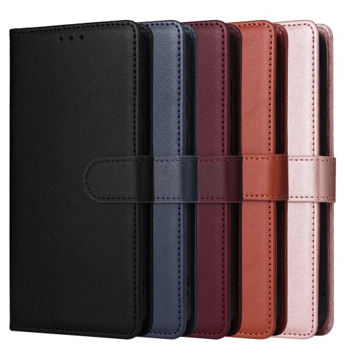 Flip Leather Wallet Phone Case For Samsung S26 S25 S24 S23 FE S22 S21 S20 Ultra