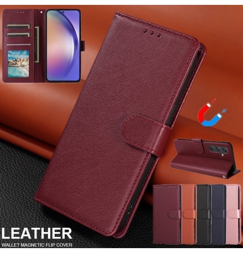 Flip Leather Wallet Phone Case For Samsung S26 S25 S24 S23 FE S22 S21 S20 Ultra
