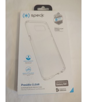 Speck Presidio Clear Series Case for Samsung Galaxy S8 Plus - Clear