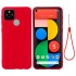 1Pc Liquid Silicone Phone Case Phone Cover Compatible for Pixel 5A 5G