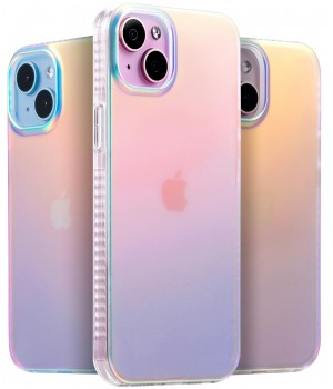 Hue for iPhone 15 Case – Dynamic PrismGlow Holographic Iridescent Phone Cover