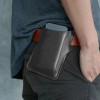 Men Cell Phone Belt Pack Bag Loop Waist Holster Pouch Case​ Leather Wallet Cover
