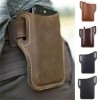 Men Cell Phone Belt Pack Bag Loop Waist Holster Pouch Case​ Leather Wallet Cover