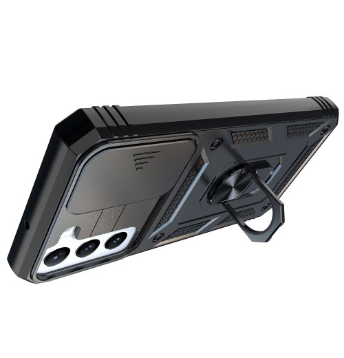 For Samsung Galaxy S22 Plus Phone Case Shockproof Magnetic Slim Kickstand Cover