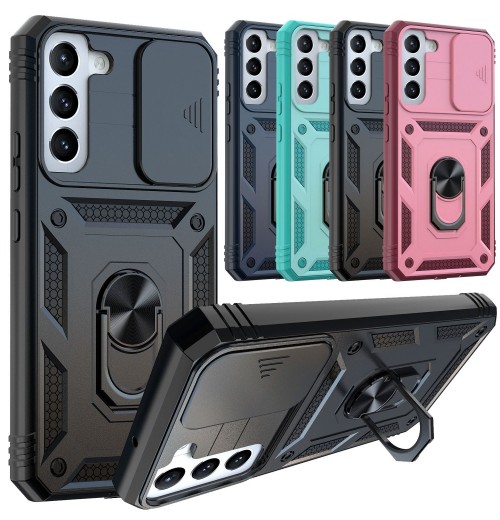 For Samsung Galaxy S22 Plus Phone Case Shockproof Magnetic Slim Kickstand Cover