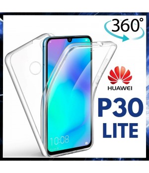 CASE For HUAWEI P30 LITE 2020 EDITION TRANSPARENT TPU 360 PHONE SLIM COVER