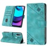 Phone Case For Motorola Mote E20 Leather Flip Cover Patterned Protector