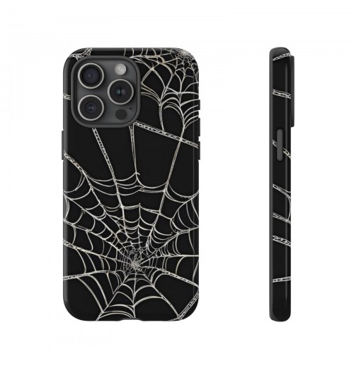Spiderweb Design, Halloween themed cell phone Tough Cases