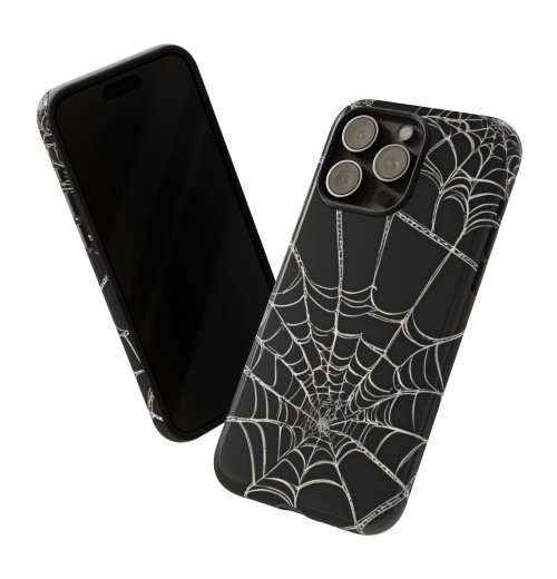 Spiderweb Design, Halloween themed cell phone Tough Cases