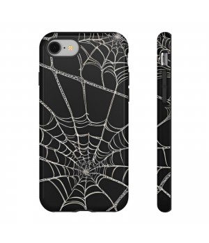 Spiderweb Design, Halloween themed cell phone Tough Cases