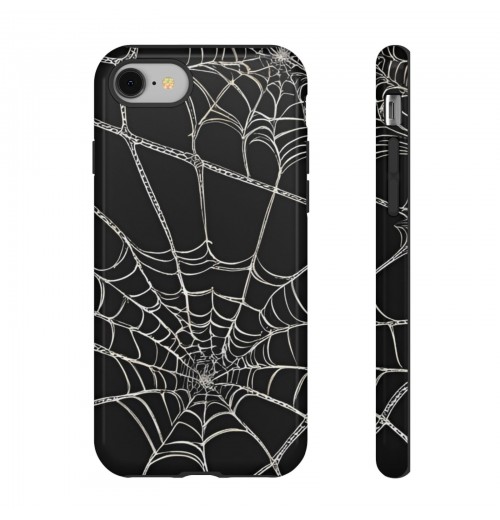 Spiderweb Design, Halloween themed cell phone Tough Cases