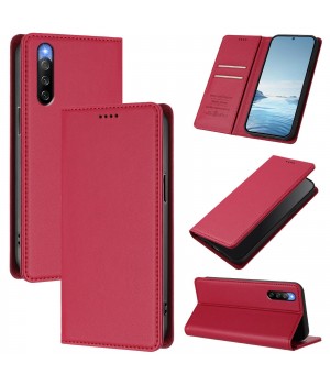 PU Leather Multifunctional Flip Phone Case Cover For Sony Xperia 10 IV