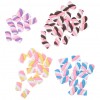 60 Pcs Cotton Candy Pottery Mobile Phone Shell Pencil Case Storage Box