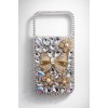 Luxury Rhinestone iPhone 17 Pro Case Bling Crystal Diamond Flower Bow Cover