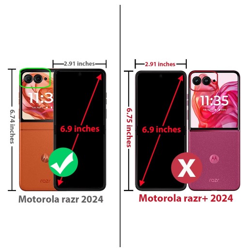 For Motorola Razr 2024 2025 Case Noble Lined Shockproof Dual Layer Hybrid Cover