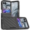 For Motorola Razr 2024 2025 Case Noble Lined Shockproof Dual Layer Hybrid Cover