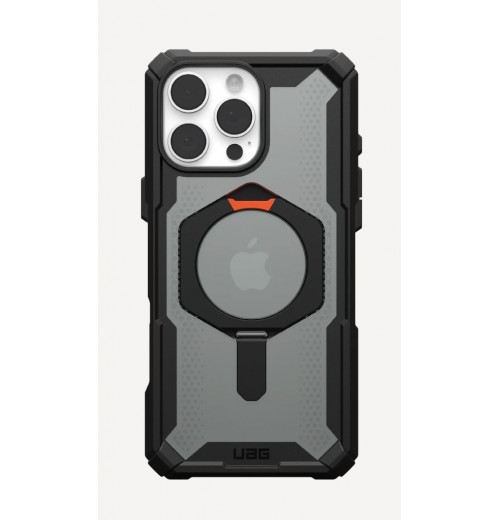 UAG Plasma XTE Case for iPhone 15 Pro MagSafe With Kickstand Orange/Black