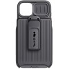 Tech21 Evo Max mobile phone case 17 cm (6. 7") Holster Black