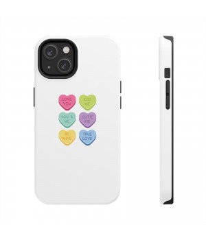 Valentine's Day Tough Phone Case, Love Heart iPhone Cover, Protective Case Gift